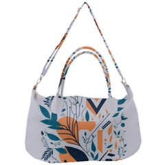 Pattern Flowers Design Nature Removable Strap Handbag by uniart180623