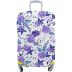 Violet-01 Luggage Cover (large) by nateshop