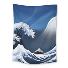 The Great Wave Off Kanagawa Medium Tapestry by pakminggu