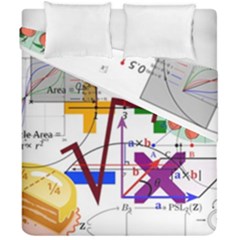 Mathematics Formula Physics School Duvet Cover Double Side (california King Size) by Bedest