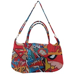 Comic Cartoon Pattern Removable Strap Handbag by pakminggu