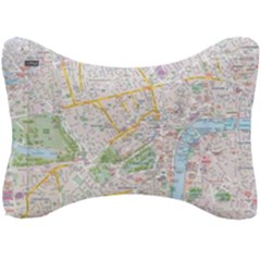 London City Map Seat Head Rest Cushion by Bedest