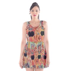 Indonesia-lukisan-picture Scoop Neck Skater Dress by nateshop