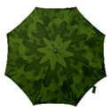 Green Camouflage, Camouflage Backgrounds, Green Fabric Hook Handle Umbrellas (Medium) View1