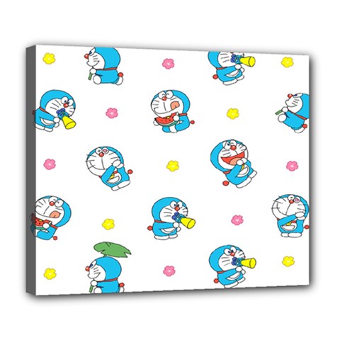 Doraemon Deluxe Canvas 24  X 20  (stretched) by nateshop
