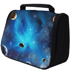 3d Universe Space Star Planet Full Print Travel Pouch (big) by Grandong