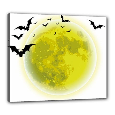 Happy Halloween Canvas 24  X 20  (stretched) by Sarkoni