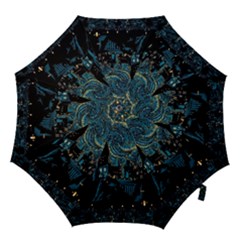 Hogwarts Starry Night Van Gogh Hook Handle Umbrellas (large) by Sarkoni