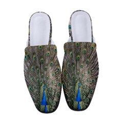 Peacock-feathers1 Women s Classic Backless Heels by nateshop