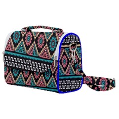 Aztec Wallpaper Satchel Shoulder Bag by nateshop
