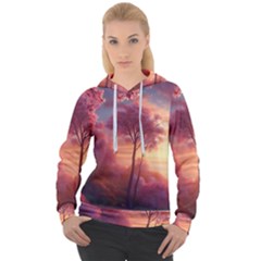 Pink Nature Women s Overhead Hoodie by Sparkle