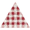 Gingham - 4096x4096px - 300dpi14 Wooden Puzzle Triangle View1
