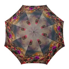 Floral Blossoms  Golf Umbrellas by Internationalstore