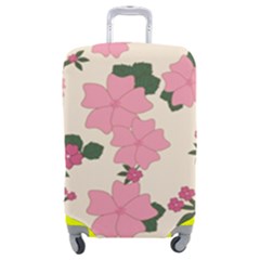 Floral Vintage Flowers Luggage Cover (medium) by Dutashop