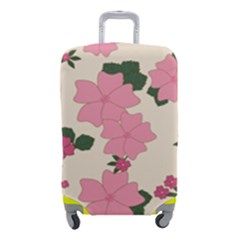 Floral Vintage Flowers Luggage Cover (small) by Dutashop