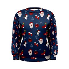 Christmas Background Design Pattern Women s Sweatshirt by uniart180623