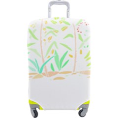 Flowers Art T- Shirtflowers T- Shirt (20) Luggage Cover (large) by EnriqueJohnson