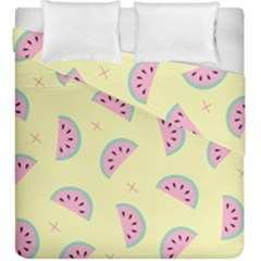Watermelon Wallpapers  Creative Illustration And Patterns Duvet Cover Double Side (king Size) by Ket1n9