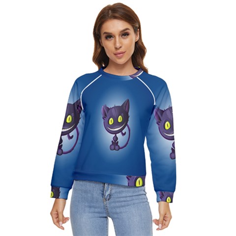 Cats Funny Women s Long Sleeve Raglan T-shirt by Ket1n9