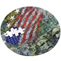 Usa United States Of America Images Independence Day Wooden Puzzle Round View3