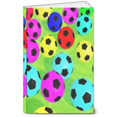 Balls Colors 8  X 10  Softcover Notebook by Ket1n9