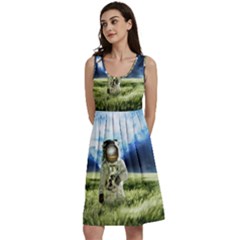 Astronaut Classic Skater Dress by Ket1n9