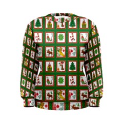 Christmas-paper-christmas-pattern Women s Sweatshirt by Grandong