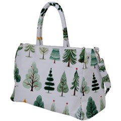 Christmas Trees Duffel Travel Bag by Vaneshop