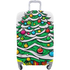 Christmas Tree Luggage Cover (large) by Vaneshop