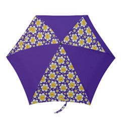 Cute Smile Face Chamomile Mini Folding Umbrella by flowerland