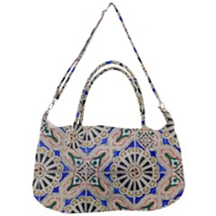 Ceramic-portugal-tiles-wall- Removable Strap Handbag by Amaryn4rt