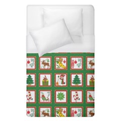 Christmas-paper-christmas-pattern Duvet Cover (single Size) by Amaryn4rt