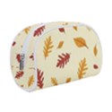 Leaves Autumn Fall Background Make Up Case (Small) View1