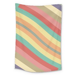 Pattern Design Abstract Pastels Large Tapestry by Pakjumat