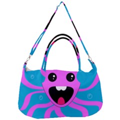Bubble Octopus Copy Removable Strap Handbag by Dutashop