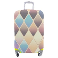 Abstract Colorful Diamond Background Tile Luggage Cover (medium) by Amaryn4rt