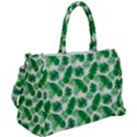 Tropical Leaf Pattern Duffel Travel Bag View2