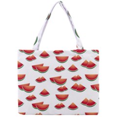 Summer Watermelon Pattern Mini Tote Bag by Dutashop