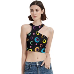 Abstract Background Retro 60s 70s Cut Out Top by Apen