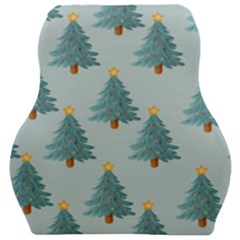 Christmas Trees Time Car Seat Velour Cushion  by Ravend