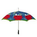 Cartoon Dog Starry Night Van Gogh Parody Straight Umbrellas View3