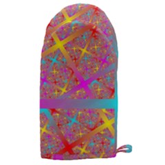 Geometric Abstract Colorful Microwave Oven Glove by Pakjumat