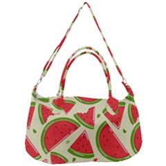 Cute Watermelon Seamless Pattern Removable Strap Handbag by Pakjumat
