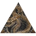 Fantasy Dragon Pentagram Wooden Puzzle Triangle View1