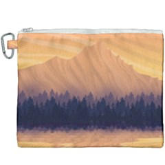 Landscape Nature Mountains Sky Canvas Cosmetic Bag (xxxl) by Hannah976