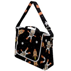 Astronaut Space Rockets Spaceman Box Up Messenger Bag by Ravend