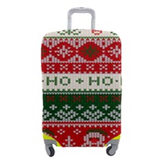 Ugly Sweater Merry Christmas  Luggage Cover (small) by artworkshop