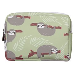 Sloths Pattern Design Make Up Pouch (medium) by Hannah976