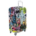 Vintage Horror Collage Pattern Luggage Cover (Medium) View2