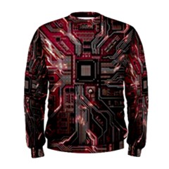 Chip Retro Technology Men s Sweatshirt by Cendanart